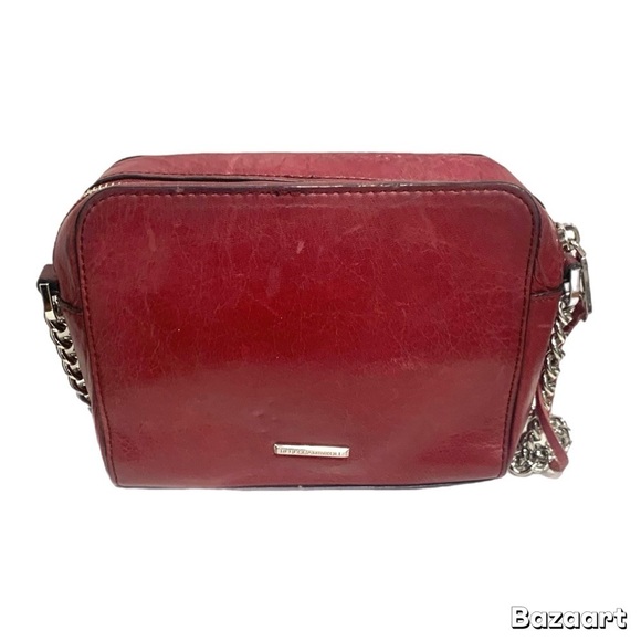 Rebecca Minkoff Cross Body Burgundy leather bag - Picture 2 of 10
